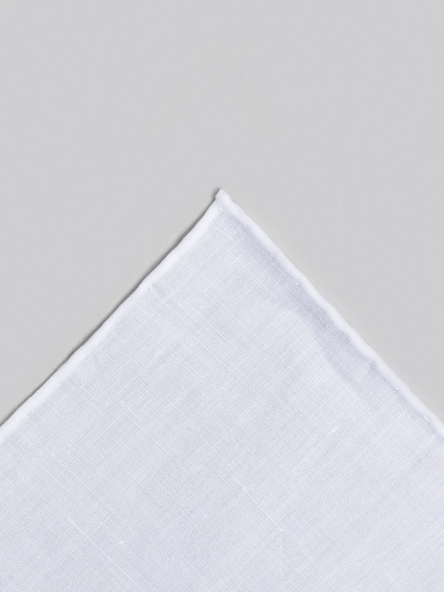 Alvaro Moreno Pañuelos|Pañuelos|PAÑUELO LINO Blanco