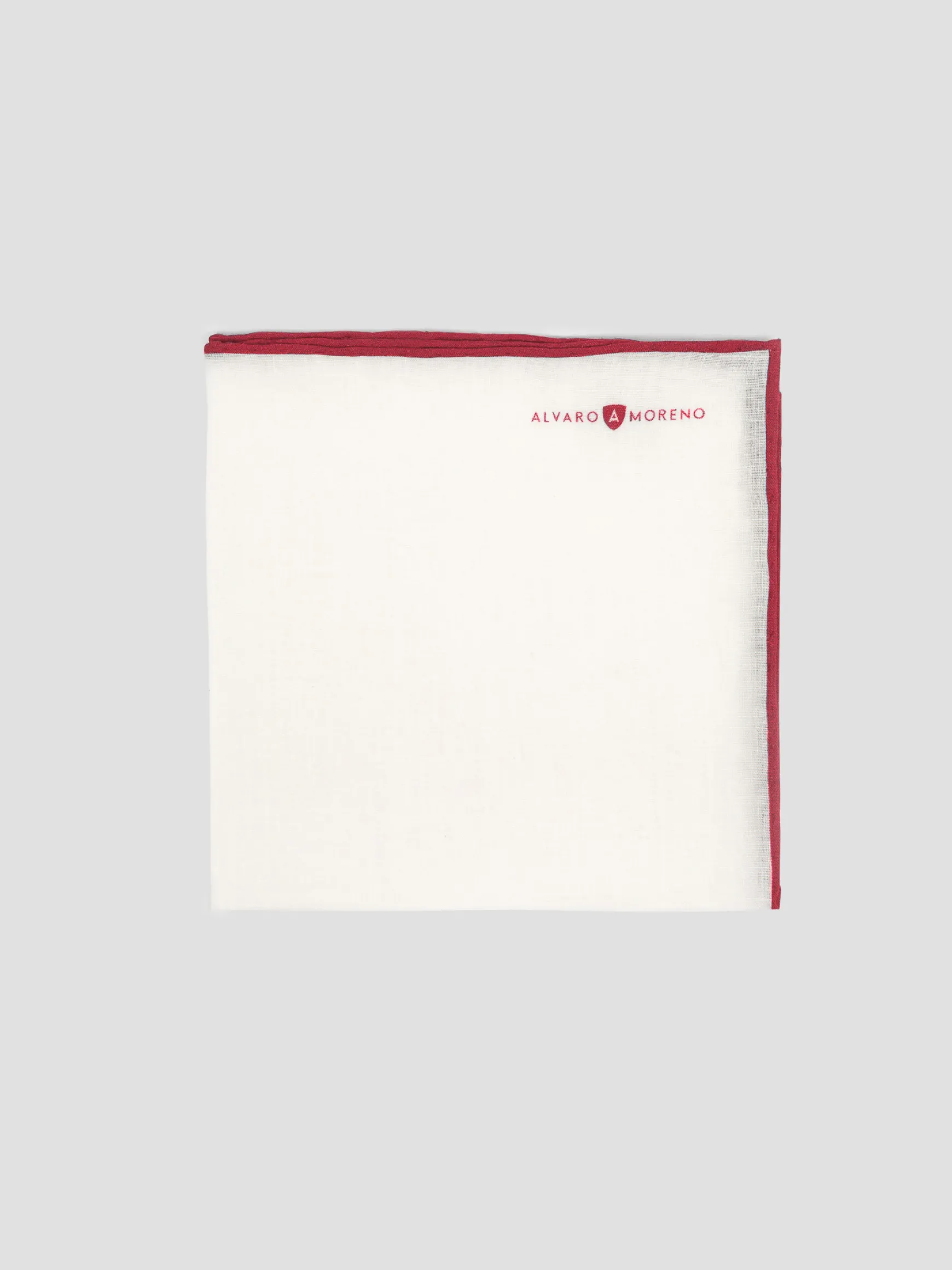 Alvaro Moreno Pañuelos|Pañuelos|PAÑUELO LINO Rojo