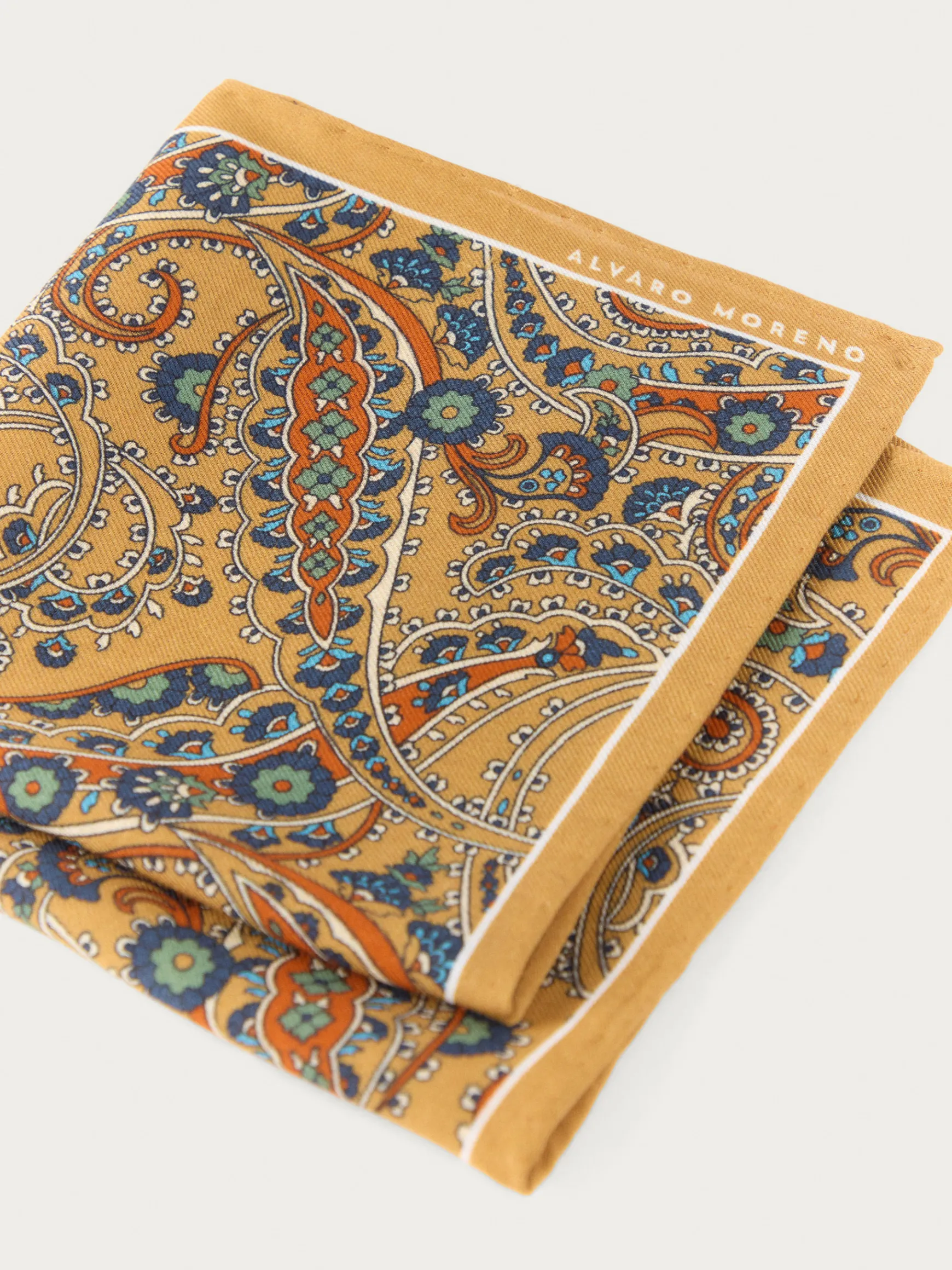 Alvaro Moreno Pañuelos|Pañuelos|PAÑUELO PRINT Amarillo