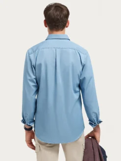 Alvaro Moreno Poleras|Casual|POLERA DENIM Celeste