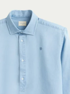 Alvaro Moreno Poleras|Casual|POLERA DENIM Celeste
