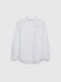 Alvaro Moreno Casual|POLERA PIN POINT Blanco