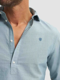 Alvaro Moreno Casual|POLERA PIN POINT Verde
