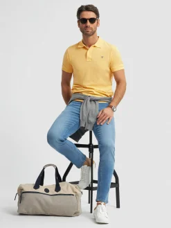 Alvaro Moreno Polos Y Poleras|POLO BASIC Amarillo