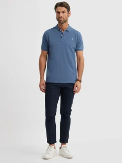 Alvaro Moreno Polos Y Poleras|POLO BASIC Azul