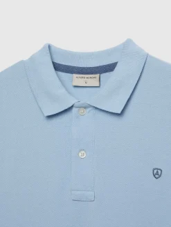Alvaro Moreno Polos Y Poleras|POLO BASIC Celeste