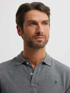 Alvaro Moreno Polos Y Poleras|POLO BASIC Gris