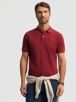 Alvaro Moreno Polos Y Poleras|POLO BASIC Rojo