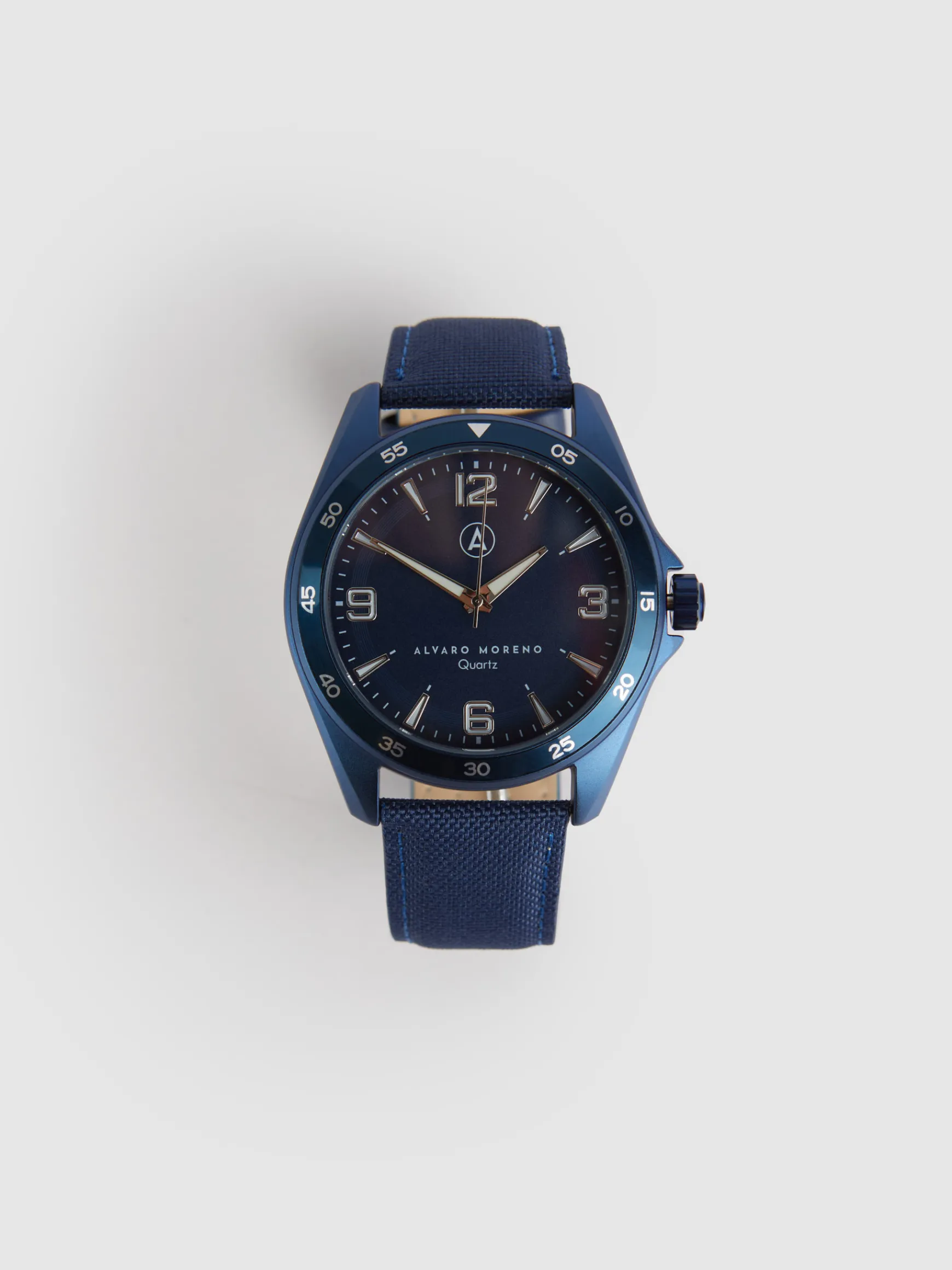 Alvaro Moreno Relojes|RELOJ CANVAS QUARTZ Azul