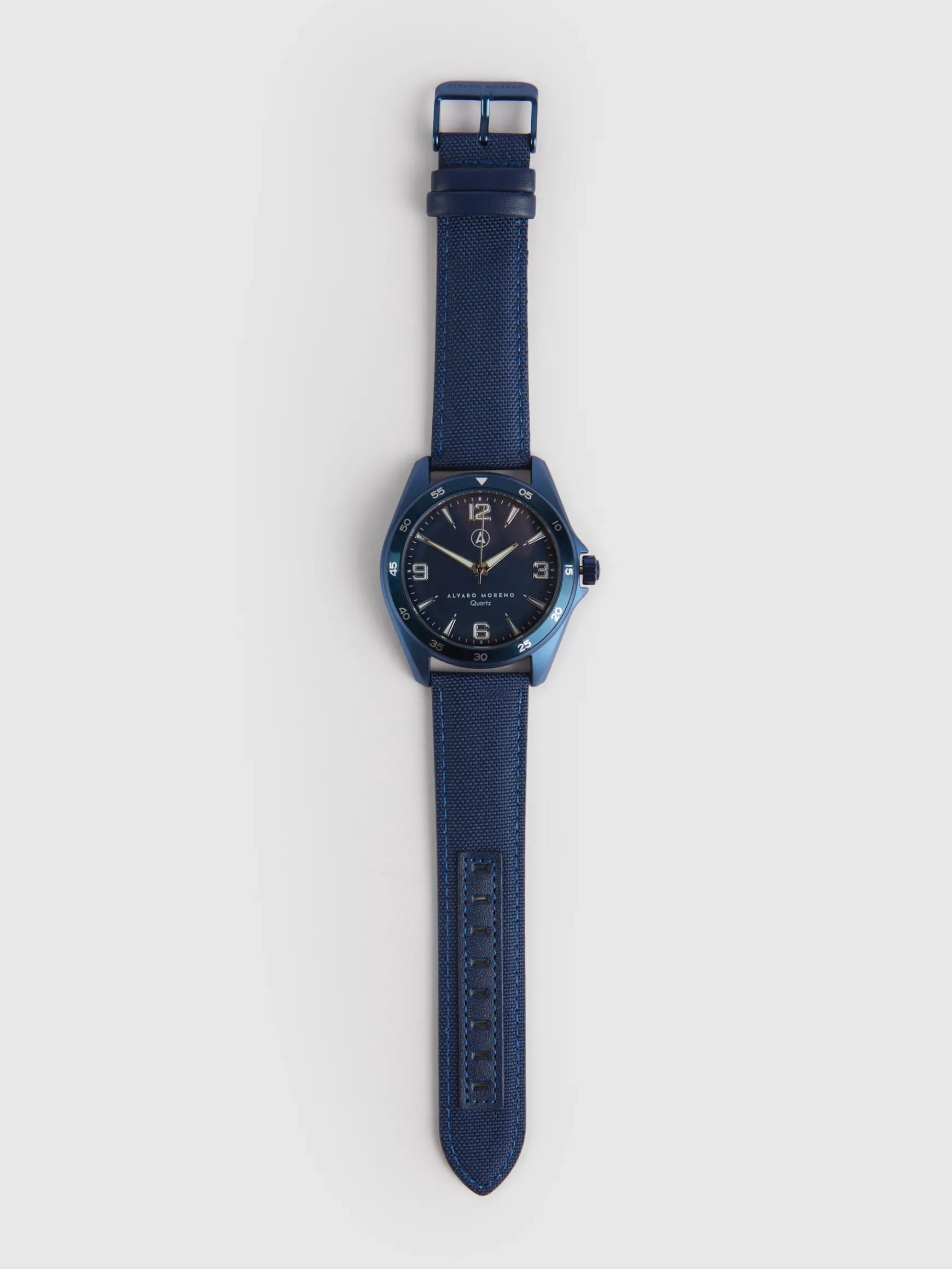 Alvaro Moreno Relojes|RELOJ CANVAS QUARTZ Azul