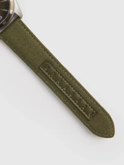 Alvaro Moreno Relojes|RELOJ CANVAS QUARTZ Verde