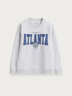 Alvaro Moreno Teen|Sudaderas|SUDADERA ATLANTA Gris