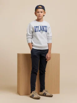 Alvaro Moreno Sudaderas|SUDADERA ATLANTA KIDS Gris