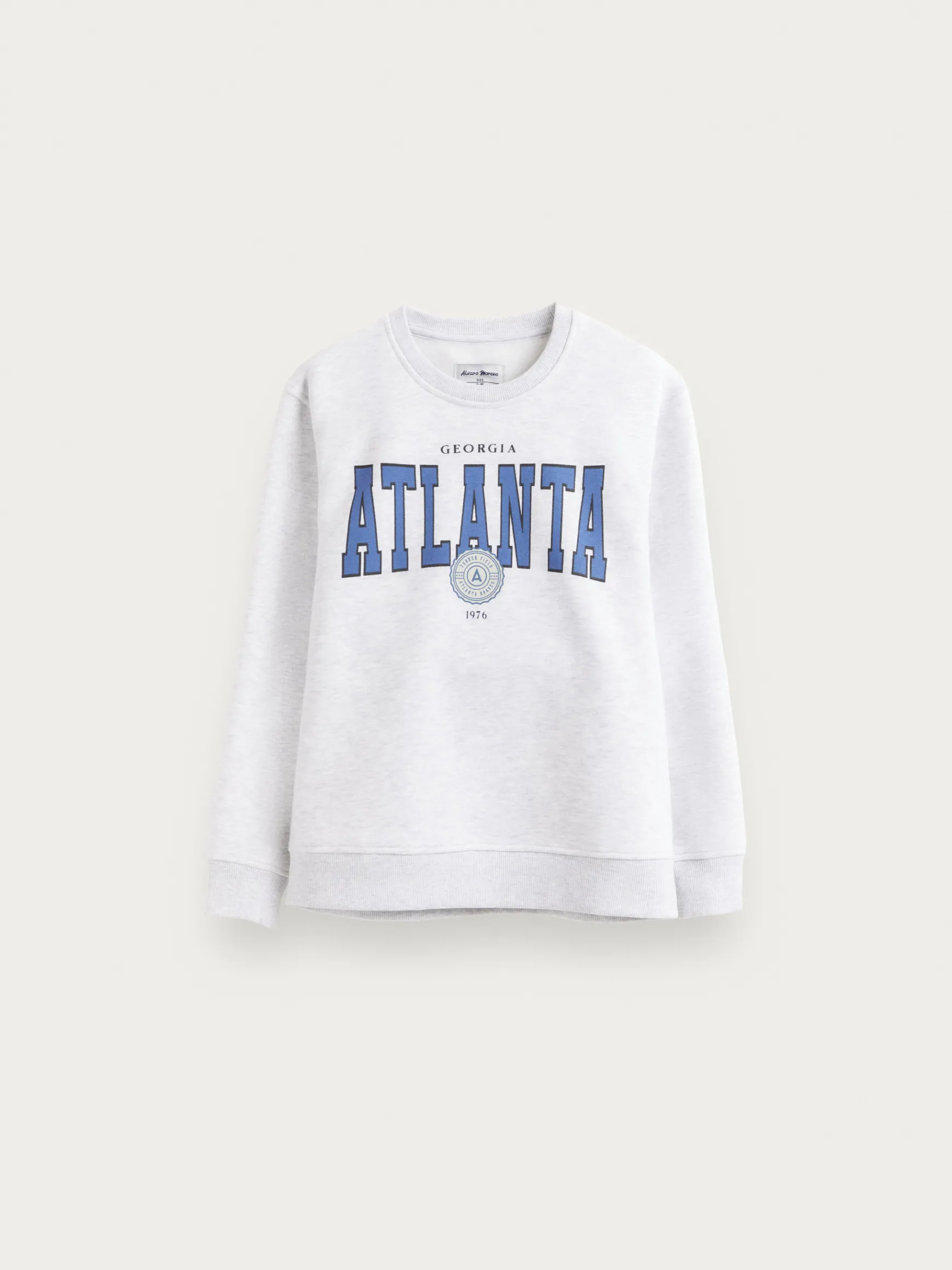 Alvaro Moreno Sudaderas|SUDADERA ATLANTA KIDS Gris