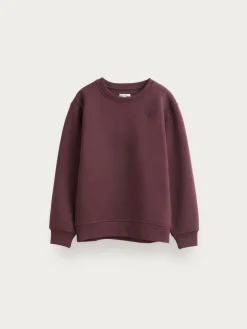 Alvaro Moreno Sudaderas|SUDADERA BASICA KIDS Burdeos