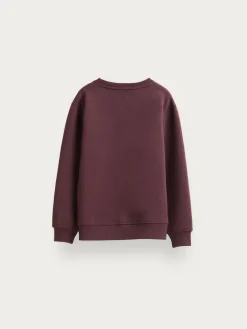 Alvaro Moreno Sudaderas|SUDADERA BASICA KIDS Burdeos
