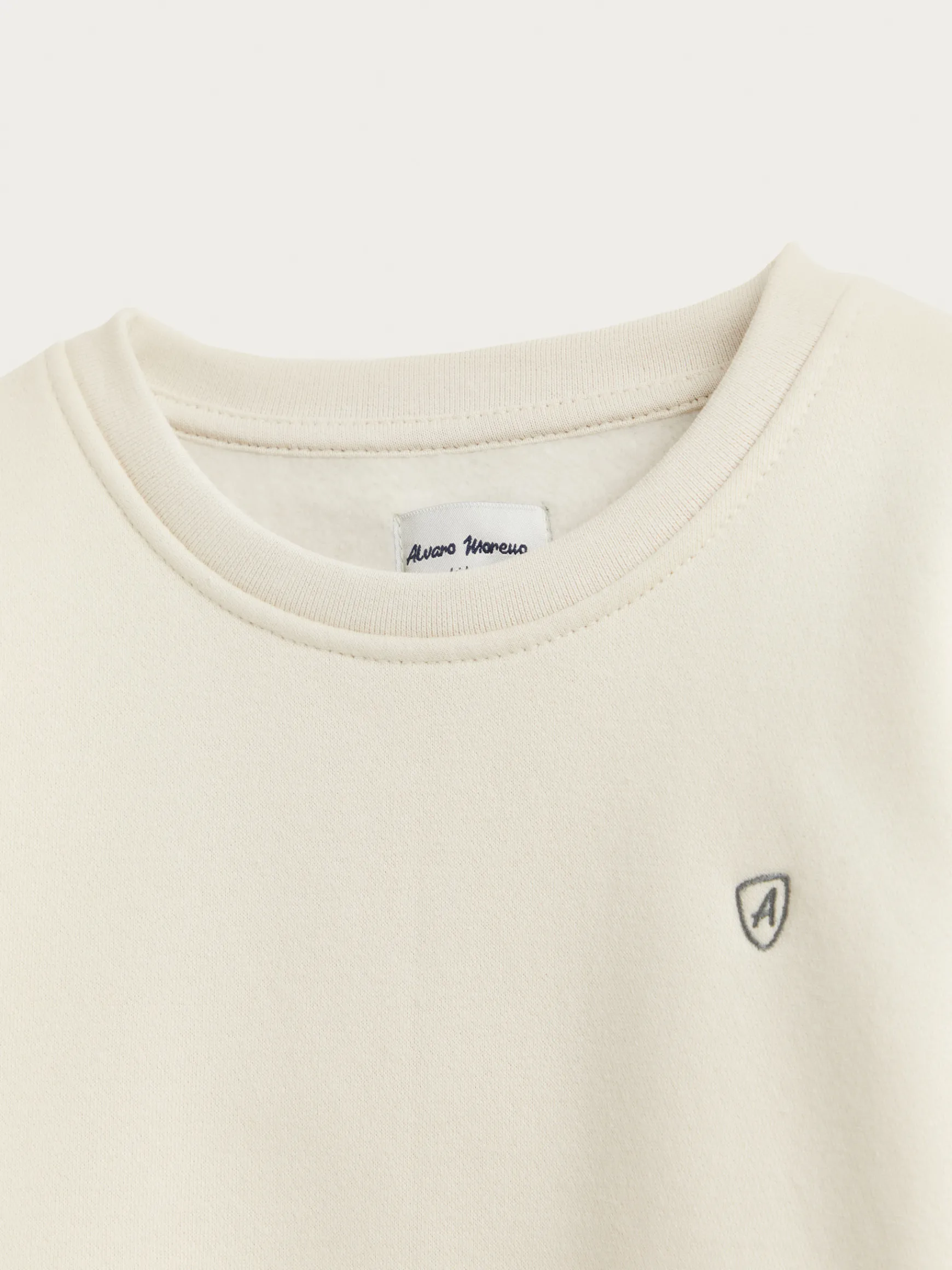Alvaro Moreno Sudaderas|SUDADERA BASICA KIDS Crudo