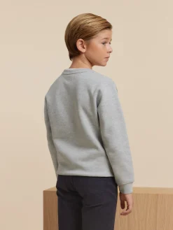 Alvaro Moreno Sudaderas|SUDADERA BROOKLIN KIDS Gris