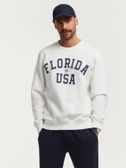 Alvaro Moreno Sudaderas|SUDADERA FLORIDA Blanco