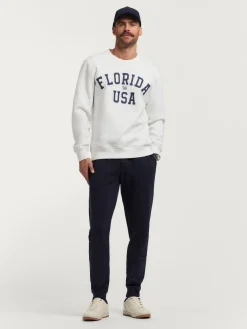 Alvaro Moreno Sudaderas|SUDADERA FLORIDA Blanco