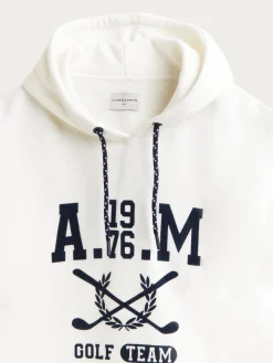Alvaro Moreno Teen|Sudaderas|SUDADERA GOLF Blanco