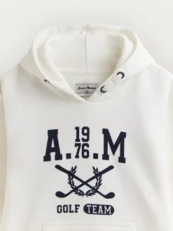 Alvaro Moreno Sudaderas|SUDADERA GOLF KIDS Blanco