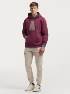 Alvaro Moreno Sudaderas|SUDADERA MOMENT Burdeos