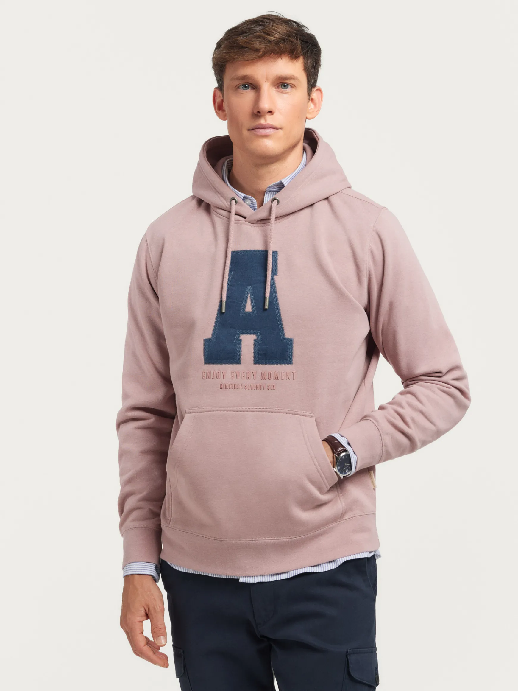 Alvaro Moreno Sudaderas|SUDADERA MOMENT Rosa