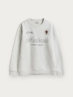 Alvaro Moreno Sudaderas|SUDADERA MONTECARLO Gris