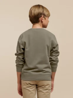 Alvaro Moreno Sudaderas|SUDADERA OFFICIAL KIDS Verde