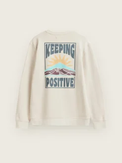 Alvaro Moreno Teen|Sudaderas|SUDADERA POSITIVE Crudo