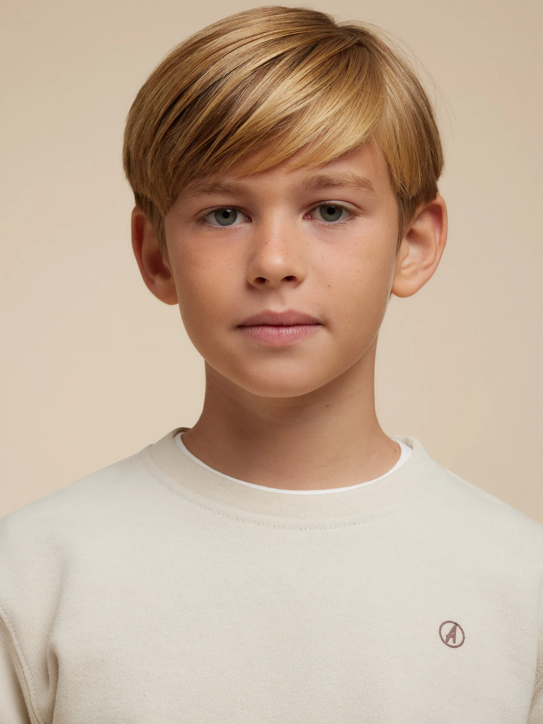 Alvaro Moreno Sudaderas|SUDADERA POSITIVE KIDS Crudo