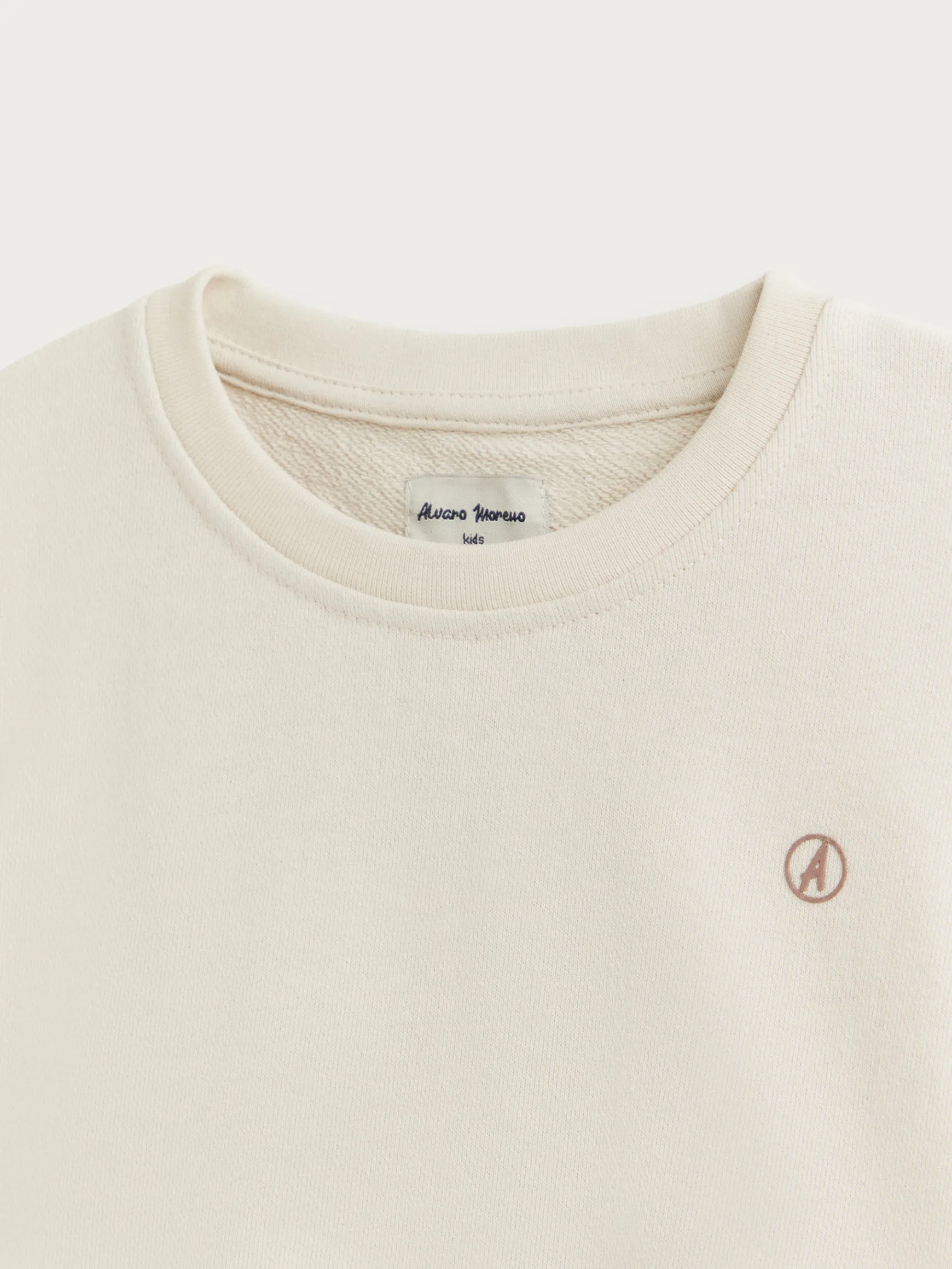 Alvaro Moreno Sudaderas|SUDADERA POSITIVE KIDS Crudo