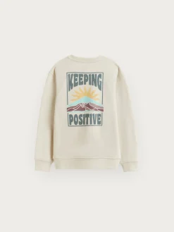 Alvaro Moreno Sudaderas|SUDADERA POSITIVE KIDS Crudo