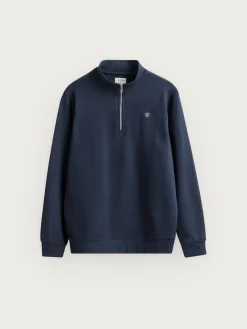Alvaro Moreno Sudaderas|SUDADERA SINGLE Azul Marino