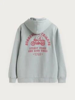 Alvaro Moreno Teen|Sudaderas|SUDADERA TRIUMPH Azul