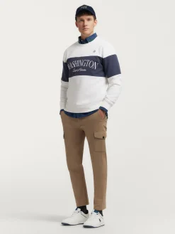 Alvaro Moreno Sudaderas|SUDADERA WASHINGTON Blanco