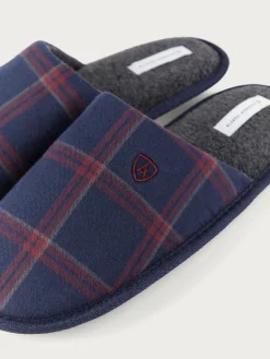 Alvaro Moreno Zapatillas|ZAPATILLAS CUADROS Azul Marino