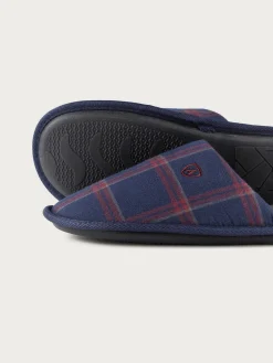 Alvaro Moreno Zapatillas|ZAPATILLAS CUADROS Azul Marino